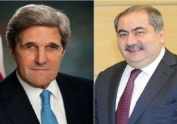 كيري يصل إلى بغداد لبحث الأوضاع الأمنية في العراق