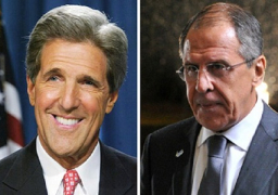 لافروف وكيري يبحثان هاتفيا الأوضاع في أوكرانيا والعراق وسوريا