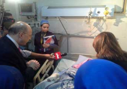 وزيرا الصحة والتضامن يزوران ضحية “التحرش” بمستشفى الحلمية العسكرى