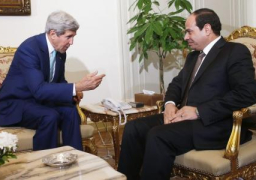 الرئيس السيسي يستقبل جون كيري