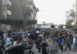 إصابة ضابطين ومجندين شرطة خلال فض مسيرة للاخوان بالخانكة