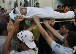 استشهاد فلسطينى في غارة اسرائيلية على منزله بجنوب قطاع غزة