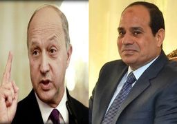 “السيسي” يلتقي وزير الخارجية الفرنسى بالإتحادية
