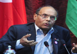 المرزوقى يدعو لقمة عربية لوقف العدوان الإسرائيلي على غزة