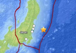 بعد زلزال قوي قرب فوكوشيما تحذير من تسونامي شمال شرق اليابان