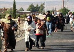 تنظيم “الدولة الاسلامية” يرغم الاف السكان على مغادرة بلداتهم شرق سوريا