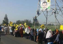 ثلاث مسيرات لانصار المعزول بكفرالشيخ تندد برفع اسعار الوقود