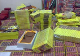 ضبط 950 ألعاب نارية لترويجها بالمنيا