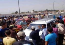 أنصار الإخوان يقطعون طريق “دمنهور – حوش عيسى” بالبحيرة