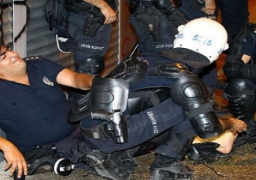 إصابة 3 رجال شرطة فى اشتباكات بأنقرة