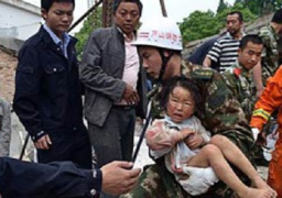 ارتفاع حصيلة ضحايا زلزال الصين إلى 600 قتيلا