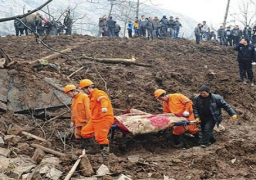 ارتفاع حصيلة قتلى الانهيار الأرضي في شرق الصين إلى 7 أشخاص