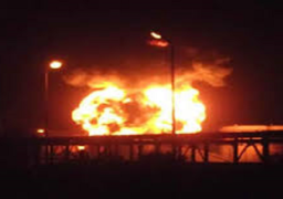 اصابة 3 اشخاص بينهم رقيب شرطة بانفجار بورشة حداده بالقليوبية