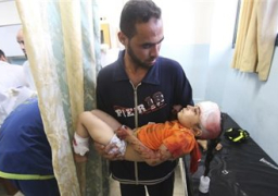 5 اصابات بينهم طفلان في سلسلة غارات إسرائيلية على قطاع غزة