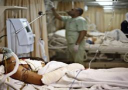 التيار الشعبي يقوم بزيارة للجرحى الفلسطينيين ضمن وفد التحالف الديمقراطى