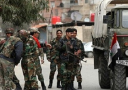 الجيش السوري يدمر معملا لتصنيع عبوات ناسفة بريف دمشق