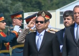 بالفيديو : السيسي يصل سوتشي في زيارة رسمية لروسيا