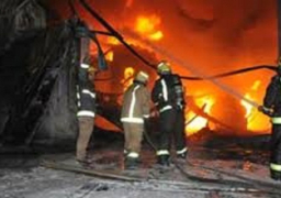 السيطرة على حريق في كشك كهرباء بطنطا