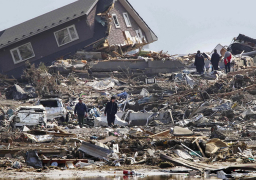 إرتفاع حصيلة الانهيارات الأرضية في اليابان إلى 66 قتيلا