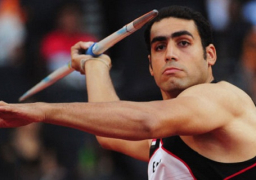 بطل مصر إيهاب عبد الرحمن يفوز بفضية رمي الرمح في بطولة إفريقيا لألعاب القوى