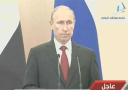 بوتين: موسكو ستزيد إمدادات القمح لمصر وتدرس منطقة للتجارة الحرة