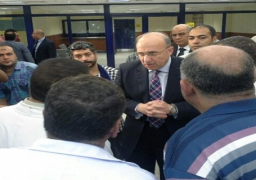 عدوى يتفقد خطط التشغيل بمستشفي ” هرمل و يقرر علاج ليبى مصاب بطلق نارى مجانا