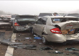 مصرع وإصابة 5 من أسرة واحدة في حادث سيارة بطريق مطروح الإسكندرية