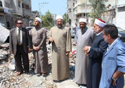 بالصور.. وفد الأزهر يقوم بزيارة ميدانية لحي الشجاعية