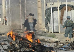 إنفجار في العاصمة الأفغانية قبل يوم واحد من تنصيب الرئيس