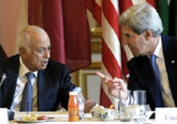 بالفيديو : العربي يبحث مع كيري الأوضاع في المنطقة وكيري : توافق عربي أمريكي على مواجهة التنظيمات المتطرفة ومحاربة الإرهاب