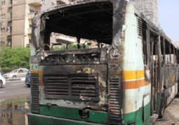 السيطرة على حريق شب في 3 حافلات للنقل العام بامبابة