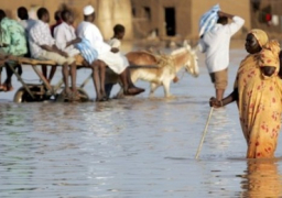 وصول طائرة المساعدات المصرية لمتضرري السيول والفيضانات بالسودان