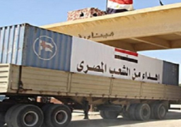 القوات المسلحة ترسل 200 طن مواد غذائية لقطاع غزة