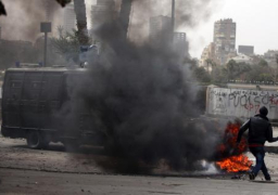 استشهاد ضابط شرطة و5 مجندين فى انفجار مدرعة بشمال سيناء