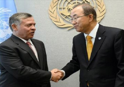 بان كي مون يشيد باستضافة الأردن للفارين من العنف في سوريا