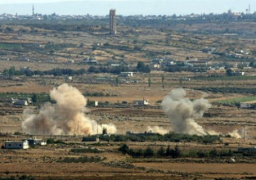 تجدد القتال بين الجيش السورى والمعارضة بهضبة الجولان