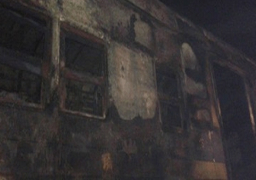 نيابة بنها تباشر تحقيقاتها في حادث حريق قطار (بنها – منوف)