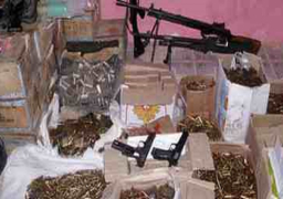 قوات الأمن تضبط مخزنا ثالثا للمتفجرات بشمال سيناء