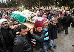 مقتل 11 مدنيا في قصف للطيران السوري في ريف حلب