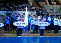 وزير التعليم العالي يشهد إنطلاق دورة الأولمبياد للجامعات بالاسكندرية