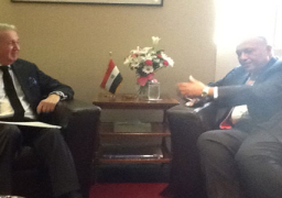 شكري يبحث مع وكيلي سكرتير عام الأمم المتحدة الأوضاع في المنطقة