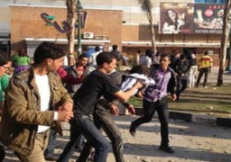 اشتباكات عنيفة بين عدد من أهالى أشمون وقوات الأمن عقب مقتل شاب مسجل خطر