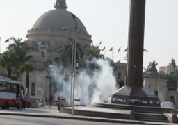 الداخلية: إصابة 3 ضباط ومجند فى إنفجار عبوة بدائية الصنع أمام جامعة القاهرة