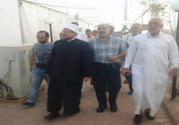 جمعة يدعو لمصر بالأمن والأمان وللحجاج بالقبول والسلام