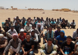 حرس الحدود يحبط محاولة 44 شخصا للهجرة غير الشرعية بكفرالشيخ