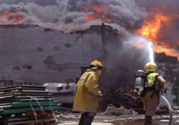 حريق بـ”الشركة الدولية للمطاحن” بمدينة العاشر من رمضان دون وقوع إصابات