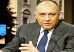 شكري: مواجهة الإرهاب هدف مشترك بين مصر والاتحاد الأوروبي