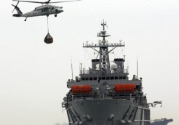 سفينتان حربيتان كوريتان شمالية وجنوبية تتبادلان إطلاق النار