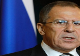 سيرجى لافروف : سنمد مصر بالأسلحة اللازمة لمكافحة الإرهاب