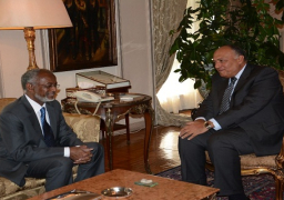 شكري وكرتي يبحثان قضية الأمن المائي وتطورات مشروع سد النهضة بما يحقق المصالح المشتركة للجميع